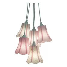 Lustre Pendente Paris Cacho Tons De Rosa