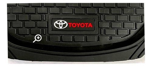 Tapetes 3d Charola Logo Toyota Land Cruiser 2007 - 2014 2015 Foto 5