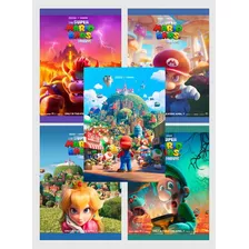 Super Kit - Mario Bros. O Filme - 5 Pôsteres Gigantes