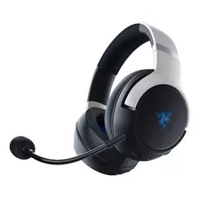 Auriculares Razer Kaira Pro Ps5 Wifi + Bt Multiplataforma Color Blanco