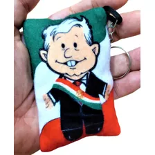 Llavero Lopez Obrador Peluche Amlo Peje 10cm Amlito