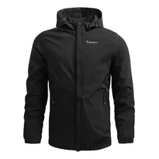 Chamarra Impermeable Con Capucha De Otoño Para Hombre