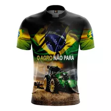 Camisa / Baby Look Brasil Agro Não Para Agro É O Futuro Ag03