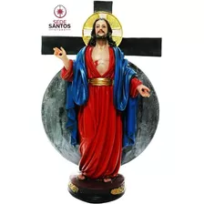 Imagem Das Santas Chagas De Jesus (30cm) Importada 