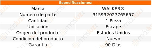 Solenoide Tiempo (vvt) Escape Jaguar Xe 2.0l 4 Cil 17 Walker Foto 6