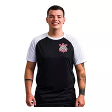 Camiseta Corinthians Timão Original Spr Raglan Jacquard 