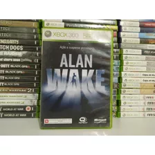 Jogo Alan Wake Xbox 360 Original Frete Grátis Envio Rápido!