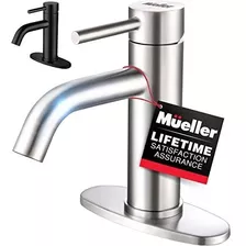 Grifo De Lavabo De Baño De Un Solo Orificio Premium Mueller