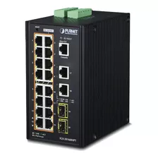 Switch Administrable Industrial Con Poe Y Sfp De 16/2/2 Puer