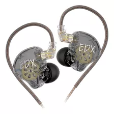 Audífonos Kz Edx Lite Sin Mic In-ear Hifi Gamer Músicos