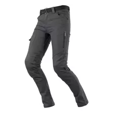 Pantalon Moto Ls2 Straight Tipo Cargo Con Protecciones