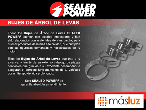 Kit De Bujes rbol Levas Std Lemans V8 4.9l 77 Sealed Power Foto 4