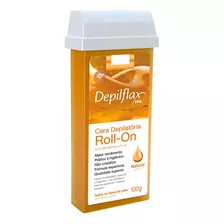 12 Cera Depilatória Natural Depilflax Roll-on 100g Depilação