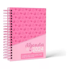 Agenda A5 2024 - 2 Dias Por Página Barbie Pink Girl A29