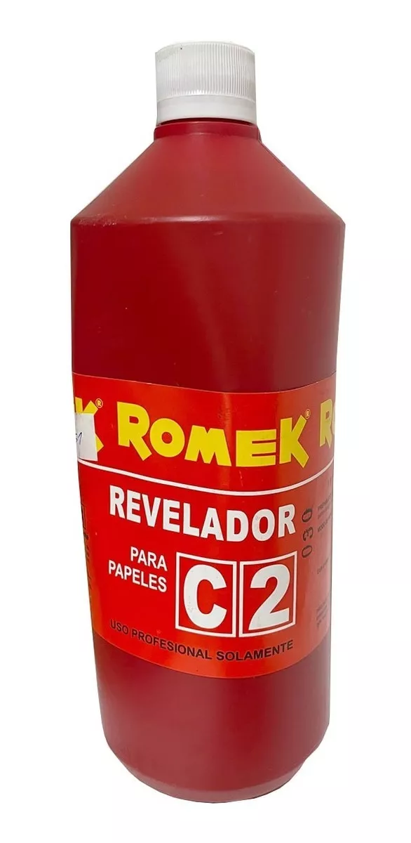 Revelador Romek C2 P/papel Blanco Y Negro 480ml (9450)