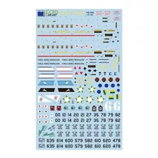 Decalque Para Emb-326 Brasileiros 1/48