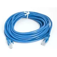 10 Metros Cable Internet Ponchados Utp Red Gris Cat5e 70% 