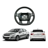 Volante Direção Motorista Comando C4 Lounge 2014 A 2019 Preto Thumb 1
