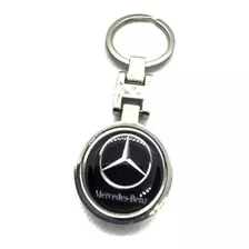 Mercedes Benz Llavero Lujo Doble Cara