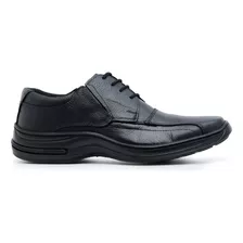 Sapato Masculino Social Anti-stress Ortopedico 5070 Preto