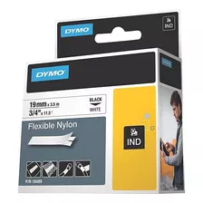 Cinta 18489 Dymo Nylon Flexible 19 Mm Rotuladora Rhino