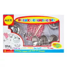 Set Cocina Metal 12 Piezas Alex Flaber