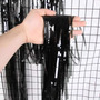 Tercera imagen para búsqueda de cortina negra cotillon