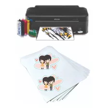 Papel Autoadhesivo Blanco Foto A4 Glossy Sticker Inkjet Mori