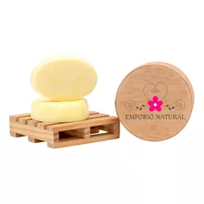 Pack Shampoo Y Acondicionador Sólido Manzanilla Caja Madera