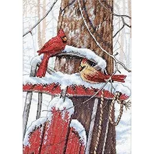 Dimensions Needlecrafts Counted Cross Stitch Cardinals En Tr