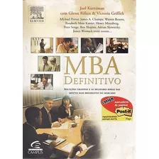 Livro Mba Definitivo: Soluções Criat Kurtzman, Joel / R