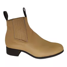 Botin Vaquero Charro Para Hombre Varios Colores 100% Piel 