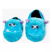 Pantufa Sulley Cabeça Chinelo Quarto Fofinho Antiderrapante