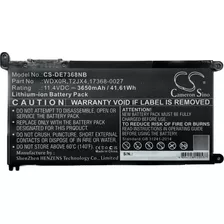 Battery P Dell Inspiron 13 5368 Vostro 14 5459 Wdx0r T2jx4