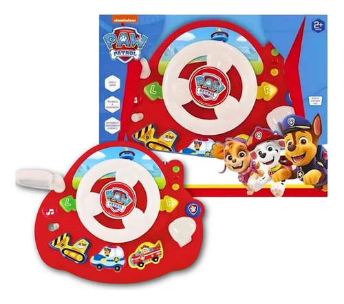 Volante Divertido Patrulha Canina Com Luz E Som - Winfun