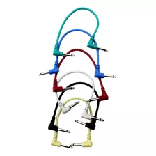 Cabo De Guitarra Anti-ruído De 6 Peças Cabo De Efeito De
