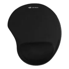 Mouse Pad Com Apoio De Pulso Ergonômico Preto Mp-50 C3tech