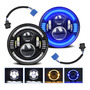 Faros Delanteros Led H4 Halo De ngel P/wrangler Jeep Vocho