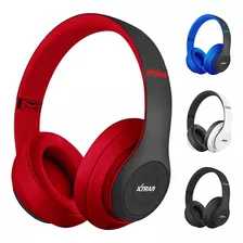 Fone De Ouvido On-ear Sem Fio Xtrad Extra Bass Lc-815 Lc-815 Vermelho