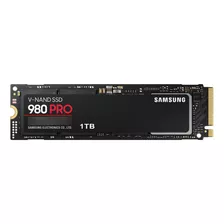  Ssd 1tb M.2 Pcle 4.0 7000mb/s Samsung 980 Pro Color Negro