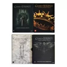 Games Of Thrones 1° A 4° Temporada, Hbo - Dvd's Originais 