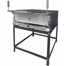 Forno Industrial Gás 80x60 Refratária Pizza Pães Bolo Salgad