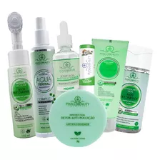 Kit Skin Care Completo Antioleosidade Phállebeauty 7 Itens