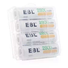 Baterías Pilas Recargables Aa Ebl 1.2v 2800mah Nimh