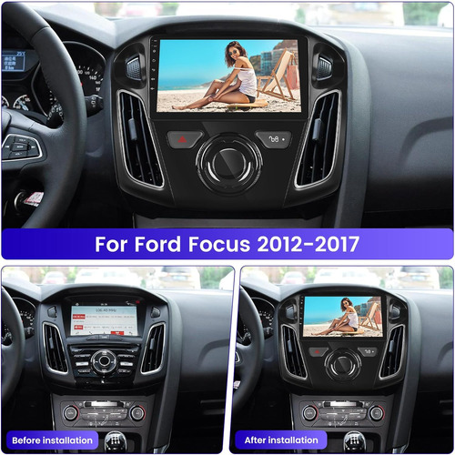 2g32g Radio De Coche Android Para Ford Focus 2012 2013 2014  Foto 2