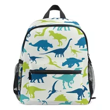 Mochila Bolsa Backpack Escolar Dinosaurios
