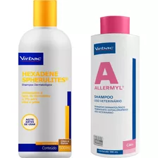 Shampoo Hexadene + Shampoo Allermyl Glyco 500ml - Virbac