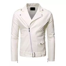 Chaqueta De Cuero Delgada Para Moto Z Coat, Chaqueta De Cuer