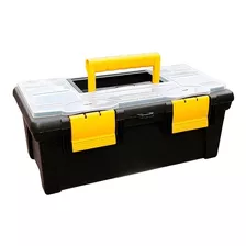 Caja De Herramienta Rimax 16 Negro - Amarillo