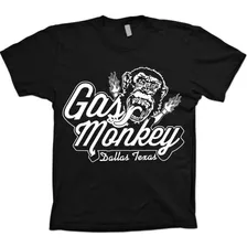 Camiseta Séries Las Vegas - Gas Monkey Garage - 100% Algodão